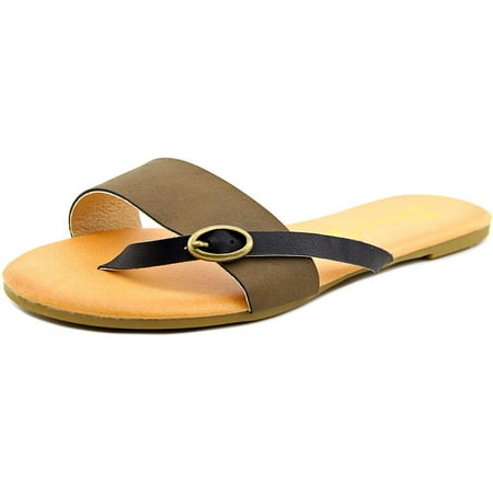 Koopie Women Open Toe Synthetic Green Thong Sandal