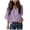 Purple, variant on Womens Top Women'S Blouses And Tops For Work V-Neck Fashion Casual Loose Cloak Shirt Boyfriend Shirts For Women (Purple,M)