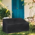 thumbnail image 2 of SharkTRUE Patio Bench Cover 2/3/4 Seater, Waterproof,Windproof and Tearproof 210D Oxford Fabric Anti-UV Recliner Furniture Cover for Outdoor, 2 of 9