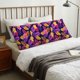 thumbnail image 4 of Fotbe Purple Flower Funda para Almohada Corporal con Diseño, Funda de Microfibra Ultrasuave de 20x54 Pulgadas, Ropa de Cama Elegante, 4 of 7