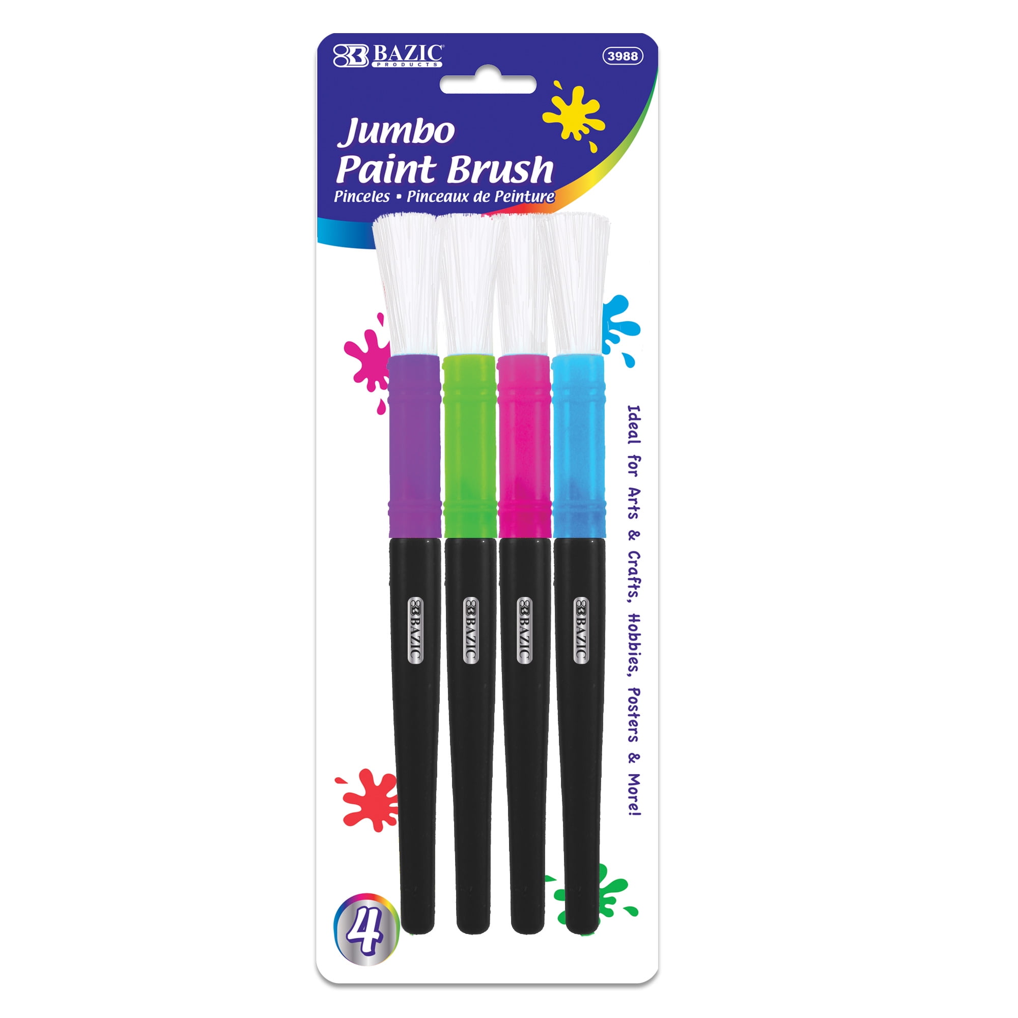 Jumbo Paint Brush Set 