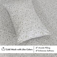 thumbnail image 4 of RUVANTI Flannel Sheets Twin XL Size 3 Pcs - 100% Cotton Double Brushed Bed Sheets, Deep Pockets 16 Inches, All Seasons Breathable, Extra Soft & Comfy Twin XL Sheet Sets, Weeping Willow, 4 of 6