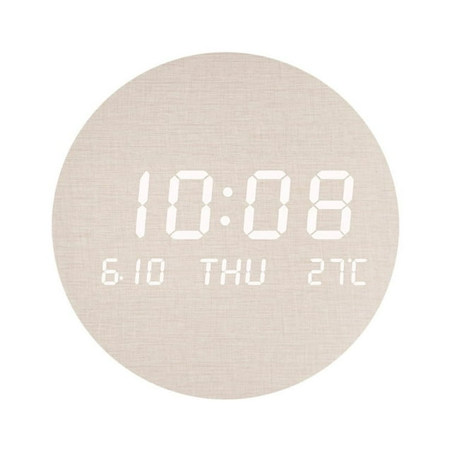 Reloj de pared Toystoory MPF PVC color lino