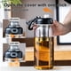 thumbnail image 5 of Botella de agua de vidrio Wangsdjy de 34 oz con pajita e infusor, 5 of 7