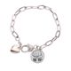 thumbnail image 1 of Puño Negro patrón personalizado de gesto Pulsera de cadena de corazón joyería encanto moda, 1 of 3