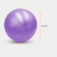 thumbnail image 2 of Pelota de ejercicio pequeña: mini pelota de pilates para yoga, barra, fisioterapia, estiramiento y entrenamiento de estabilidad central, color morado, 2 of 5