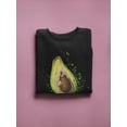 thumbnail image 3 of Brush Style Avocado Sweatshirt Men -Image by Shutterstock, Male XX-Large, 3 of 4