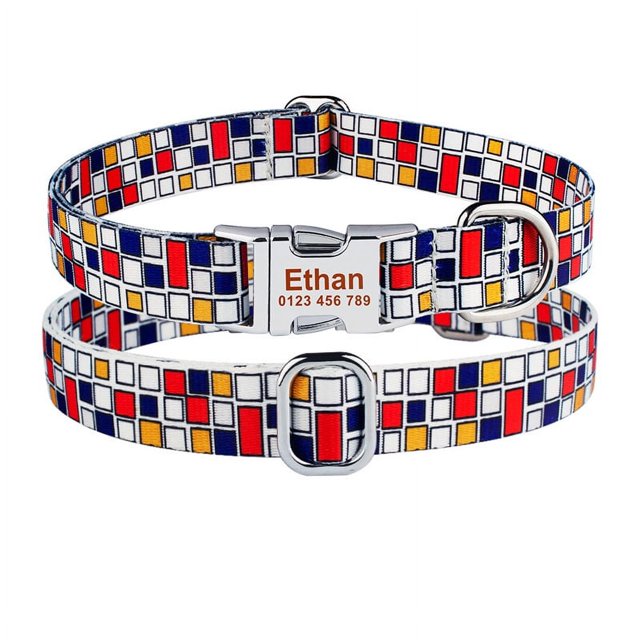 Printed Pet Collar Pet Leash Set-Youyou