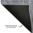 thumbnail image 5 of Addison Rugs Mayfield Premium Machine Washable Transitional Abstract Blue Rectangle Rug, 9' x 12', 5 of 6