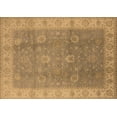 thumbnail image 1 of Ahgly Company Indoor Rectangle Oriental Brown Traditional Area Rugs, 2' x 3', 1 of 4