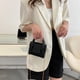 thumbnail image 1 of Bolsa de hombro de cuero PU para mujerminide cadena sólida a la moda (negro) Likrtyny Para Estrenar, 1 of 9