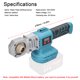 thumbnail image 5 of Máquina de soldadura de tubosDispositivo de fusión de tuberías de agua de energía de litio Máquina de soldadura PPR doméstica con cabezales de repuesto de 20 mm 25 mm 30 mm compatibles con la batería Irfora Máquina de soldadura de tubos, 5 of 7