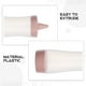 thumbnail image 5 of FELTECHELECTR 3 botellas transparentes flexibles de 350 ml: recipientes flexibles rellenables para aderezos, kétchup y salsa barbacoa. Dispensador de salsas para picnic y camping., 5 of 6