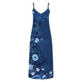 thumbnail image 3 of Edvintorg Long Dresses for Women Plus Size Fashion Womens Maxi Dress V-Neck Sleeveless Casual Sundress Summer Clothes for Women, 3 of 4