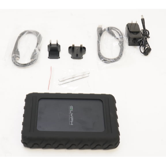 Pre-Owned Glyph BBPR8000 Blackbox Pro 8TB Rugged USB-C 7200RPM External Desktop Hard Drive