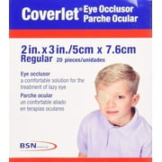 Coverlet Eye Occlusor Eye Patch, Regular Size, 20 Count