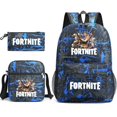 thumbnail image 1 of Mochila escolar con estampado de fortnite para niños y niñas, Mochilas de moda para adolescentes Fivean  unisex, 1 of 2