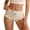 Brown, variant on Womens Underwear High Waisted Tummy Control High Cut Full Coverage Bikini Briefs Lightweight Soft Stretch Comfy Hipster Briefs Coffee2 L