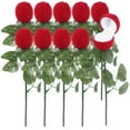 thumbnail image 4 of Shisuyan 10 Pcs Boîte de Rangement Romantique pour Bagues, Bouquet de Fleurs Rouges en Forme de Rose, Bijoux, Bagues de Fiançailles, Boîte Cadeau pour Mariage, Saint-Valentin, 4 of 8