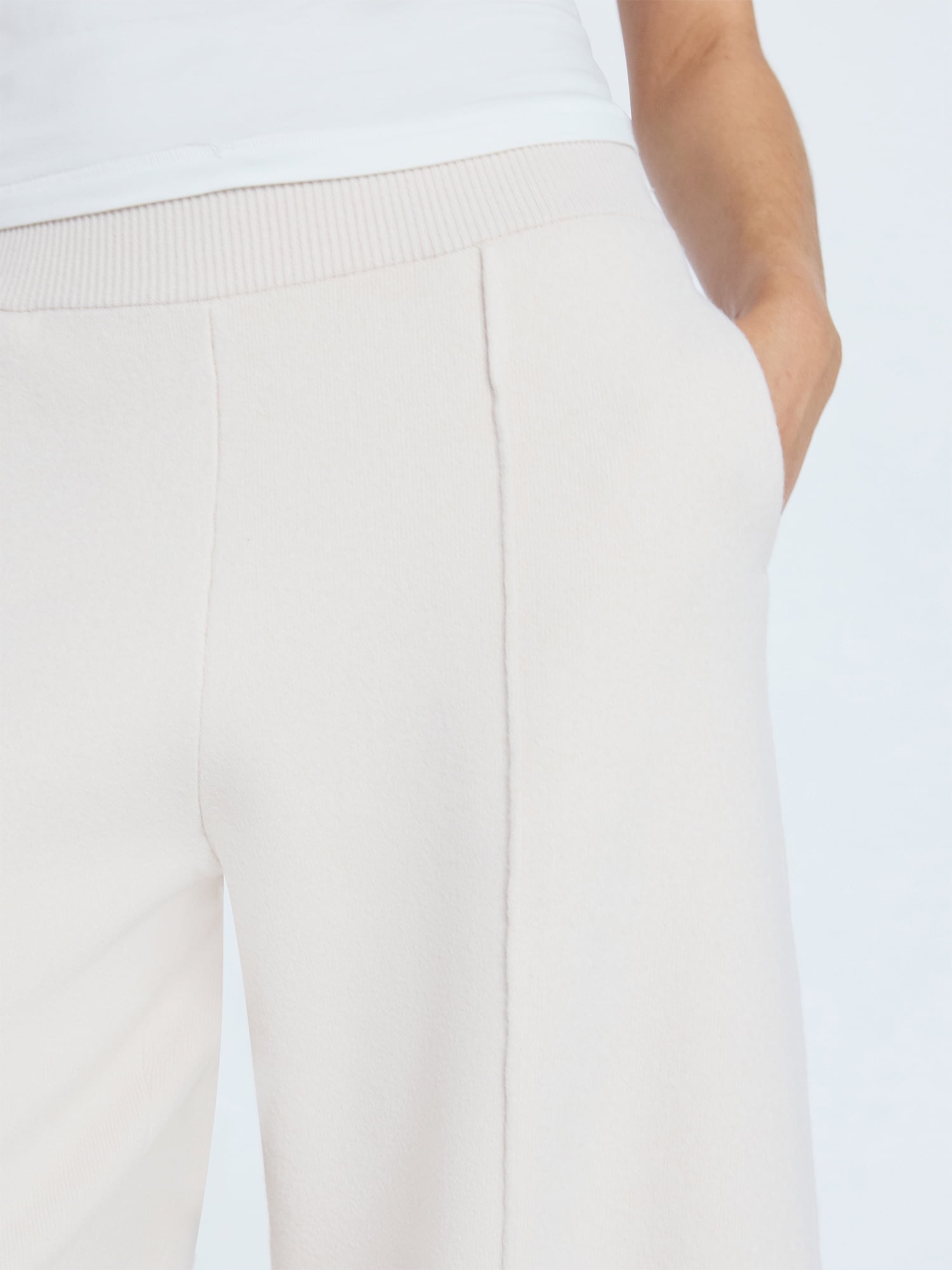 Scoop Women's Sweater Knit Barrel Pants, Sizes XS-XXL