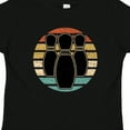 thumbnail image 4 of Inktastic Bowling Sunset for Bowler Silhouette Bowling Pins Boys or Girls Toddler T-Shirt, 4 of 5