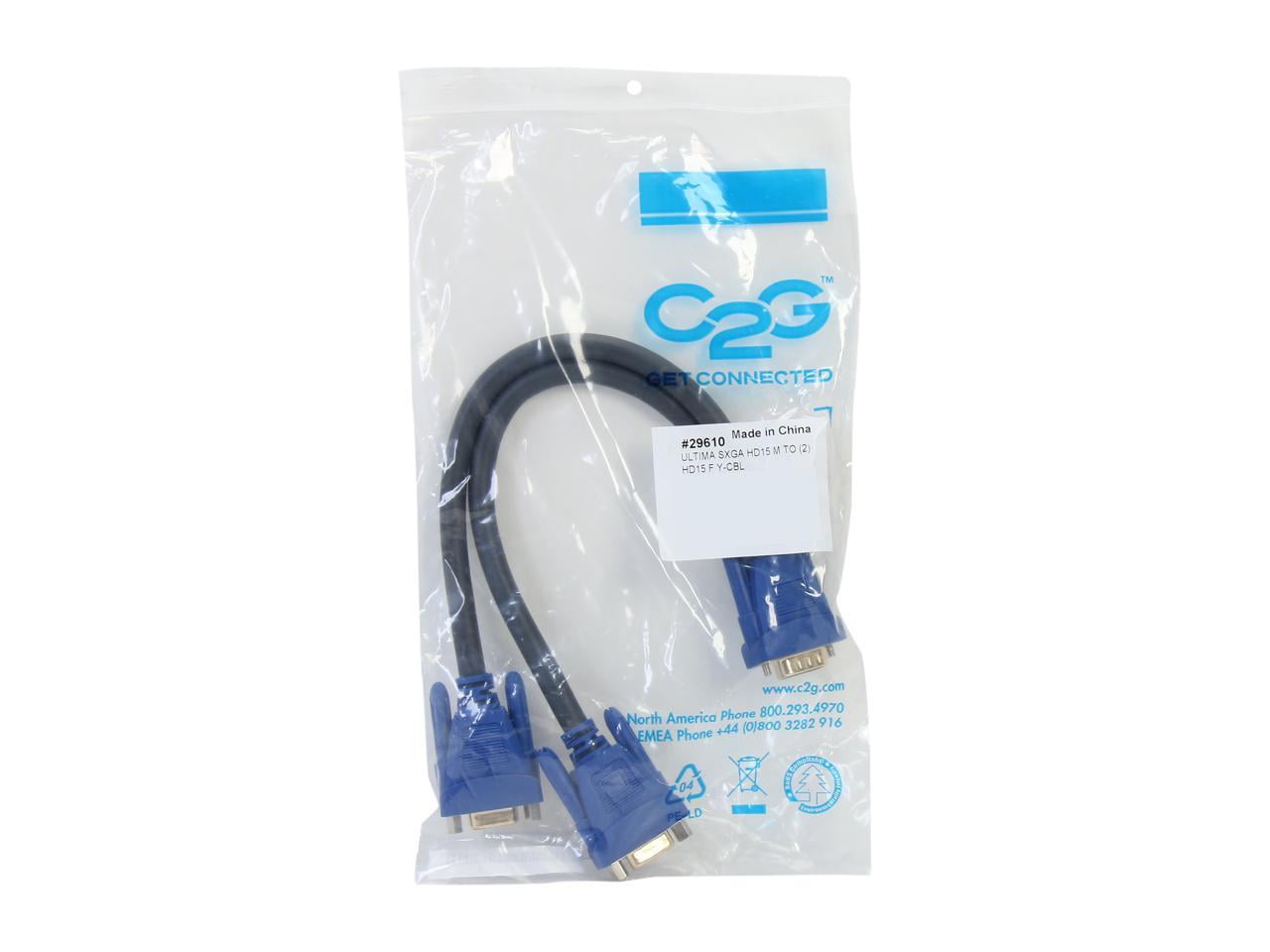 C2G DVI Male to HD15 VGA Male Video Cable at ₹ 2470/piece 1 | VGA Connector in New Delhi | ID