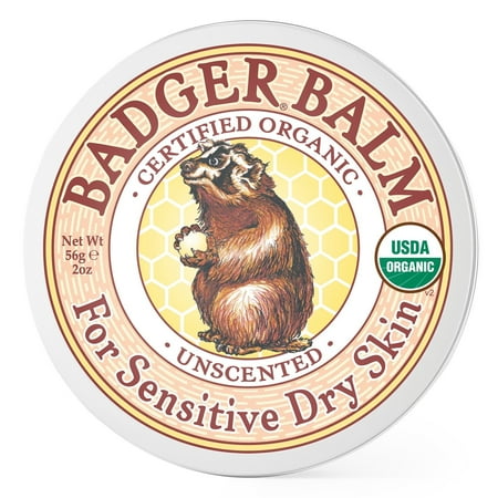 Badger Balm for Hardworking Hands, Unscented, 2 oz