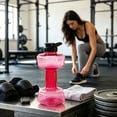 thumbnail image 5 of Dumbbell-Shaped Water Bottle 50oz, Large Capacity Sports Drinking Cup for Fitness Training, 5 of 7