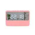thumbnail image 1 of Reloj despertador digital LED Toystoory Snooze espejo Blanco rojo, 1 of 6