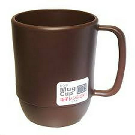 Japanese Microwavable Water Mug 12oz Chocolate Color, From US,Brand