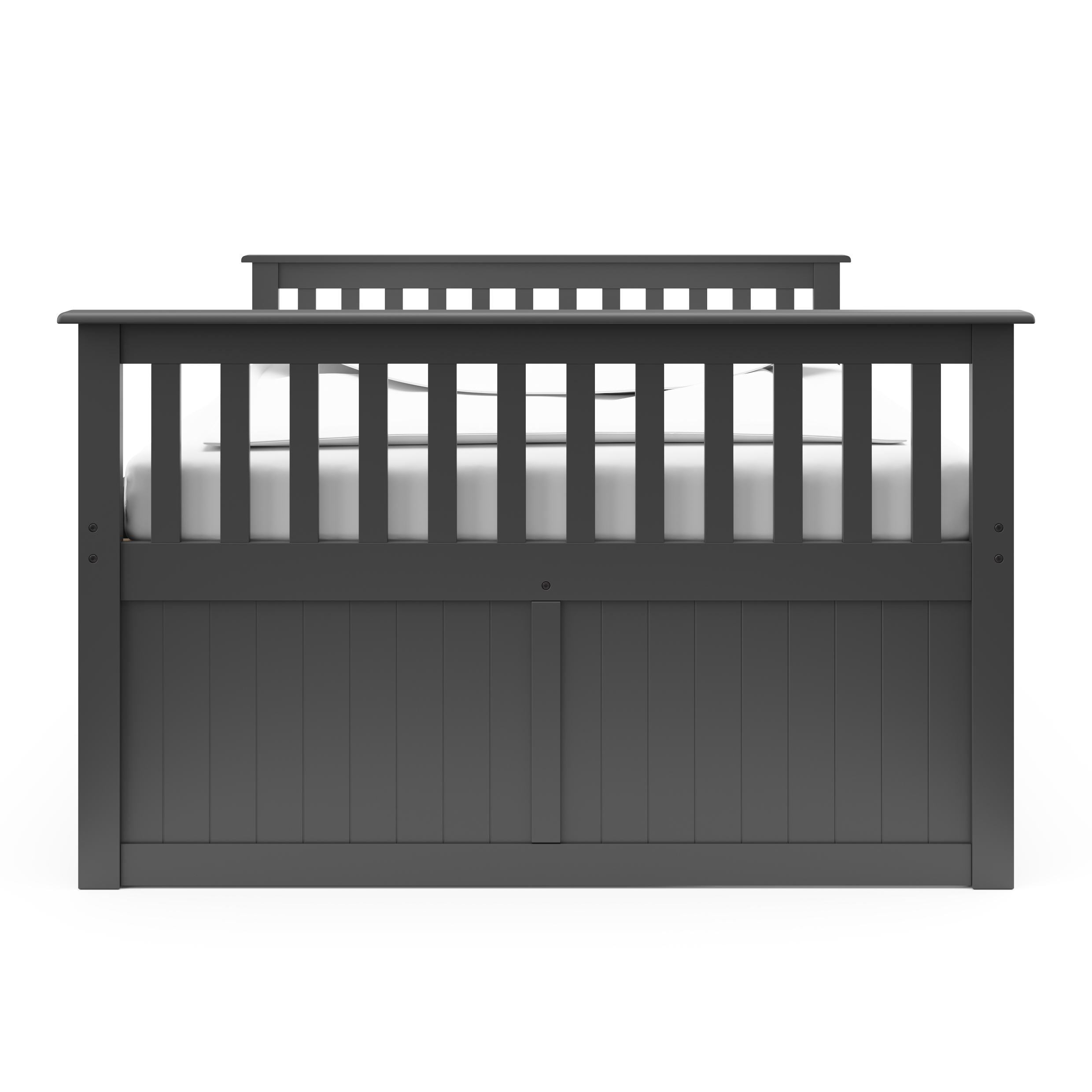 Storkcraft Marco Island Full Captain’s Bed with Twin Trundle, Gray
