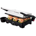 thumbnail image 2 of Parrilla Panini 2 EN 1 T-FAL SW332DMX Acero Inoxidable Antiadherente, 2 of 5