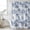 Blue, variant on Watercolor Forest Green Shower Curtain, Waterproof Shower Curtains for Bathroom, Abstract Art Modern Trees Washable Fabric Bathtub Curtain Set Bath Decor with 12 Hooks Extra Long 72"x96"