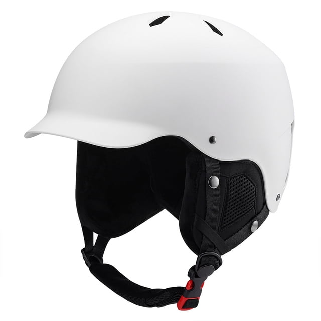 Casco de seguridad Cascos de ciclismo cálidos para invierno, gorra de seguridad para bicicleta eléctrica ajustable para motocicleta, para hombres y mujeres, para esquí al aire libre, Snowboard, cascos