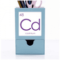 thumbnail image 1 of Chestry Elements Period Table Transition Metals Cadum Cd Desk Supplies Organizer Pen Holder Card, 1 of 3