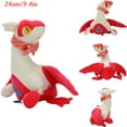 thumbnail image 3 of Corbata de Pokémon Latias Latios, juguetes de peluche suaves Kawaii, lindos animales de peluche de Anime Lapras Pikachu, muñecos de peluche, regalos de cumpleaños para niños, 3 of 5
