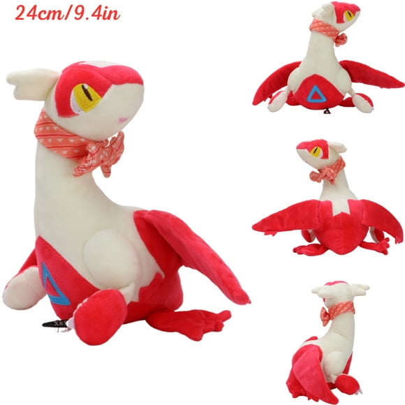 Pokemon Necktie Latias Latios Soft Kawaii Plush Toys Cute Anime Lapras Pikachu Stuffed Animals Peluche Dolls Birthday Gifts Kids Necktie Latias