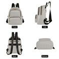 thumbnail image 2 of JIALIOU Mini Backpack Purse for Women Quilted Casual Daypack Small Travel Shoulder Bag, Grey, 2 of 7