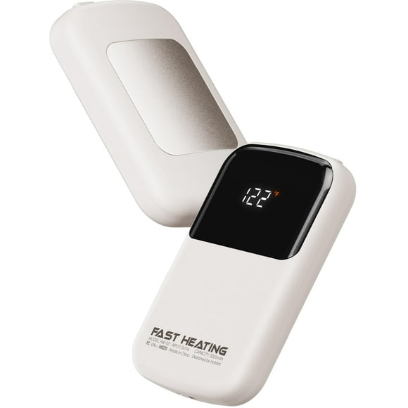 Calentador de manos Hotdot, recargable, 3200 mAh, con pantalla
