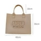 thumbnail image 2 of 1 bolsa de fieltro, nueva bolsa de compras portátil de fieltro con dibujos animados, bolsa de fieltro de gran capacidad y cómoda, 2 of 5
