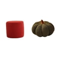 thumbnail image 1 of Escabel,Reposapiés pequeño,taburete otomano,sofá,taburete de té,Reposapiés Cubo Taburete Taburete para Dormitorio Baño,Almohadas de calabaza de Halloween,Almohadas de calabaza de, 1 of 8