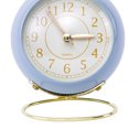 thumbnail image 1 of Reloj de Cuarzo de Metal, Reloj de Metal de Estilo Europeo Reloj Despertador Reloj de Metal Lograr más, 1 of 5