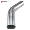 FORTLUFT Universal Mandrel Exhaust Bend Pipe 45 Degree Stainless Steel 1.75''/45mm