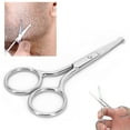 thumbnail image 3 of STAINLESS STEEL NOSE HAIR SCISSORS ROUNDED Tip FOR EYEBROWS BEARD MOUSTACHE NOSERounded Tip, 3 of 7