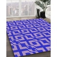 thumbnail image 2 of Ahgly Company Indoor Rectangle Patterned Purple Mimosa Purple Area Rugs, 2' x 4', 2 of 6