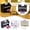 White, variant on SSKFHGI 112 Furniture Miniature Wooden Mini Grand Piano Kids Pretend NEW Play