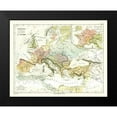 thumbnail image 2 of Cortambert 18x15 Black Modern Framed Museum Art Print Titled - Ancient Europe Early 6th Century - Cortambert 1880, 2 of 5