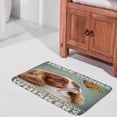 thumbnail image 4 of Cavalier King Charles Spaniel Dog Bathroom Rug Cute Bath Mat, Non-Slip Soft Shower Rug Plush Microfiber Bath Rug, Water Absorbent Thick Shaggy Floor Mats, Machine Washable,16"x24", 4 of 8