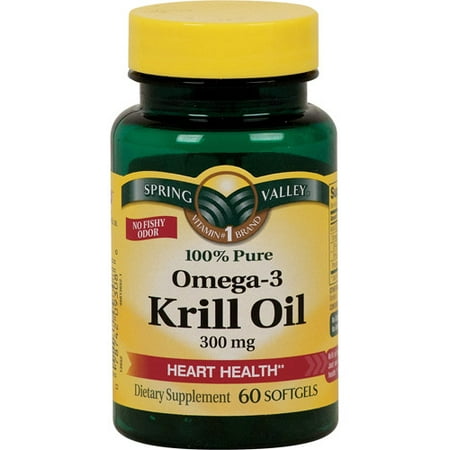 Spring Valley Sv Krill Oil 300mg 60ct Sg