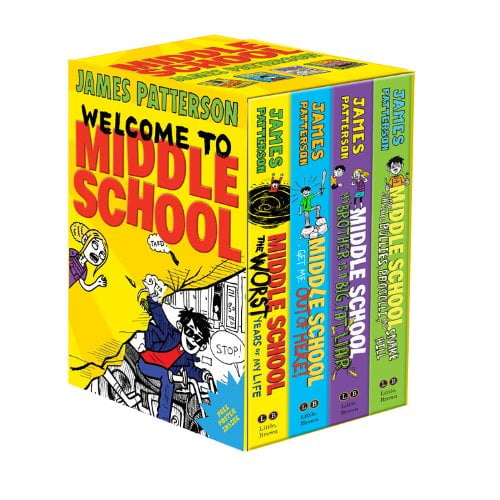 Pre-Owned Middle School Boxed Set (Hardcover) 0316250910 9780316250917